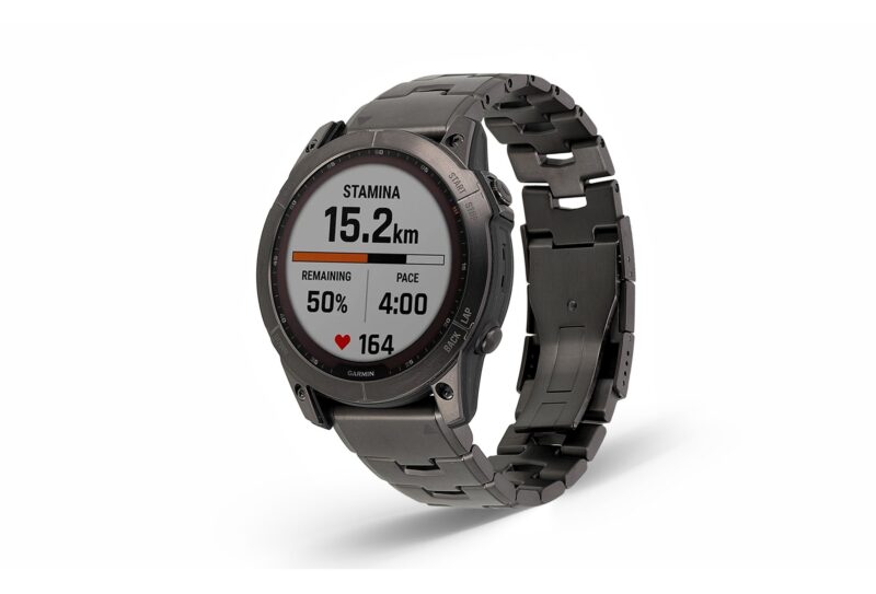 Garmin Fenix 7X Sapphire Solar Titane – Bild 5