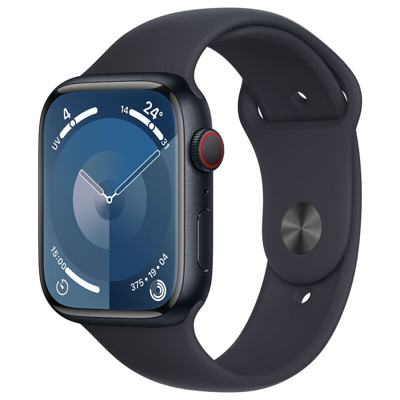 Apple Watch Series 9 GPS + Cellular – Mitternachtsaluminium – Bild 2