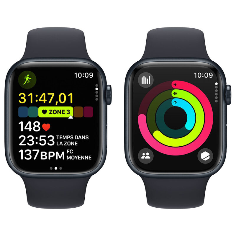 Apple Watch Series 9 GPS + Cellular – Mitternachtsaluminium – Bild 3
