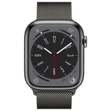 Apple Watch Series 8 GPS + Cellular – Graphit-Edelstahl