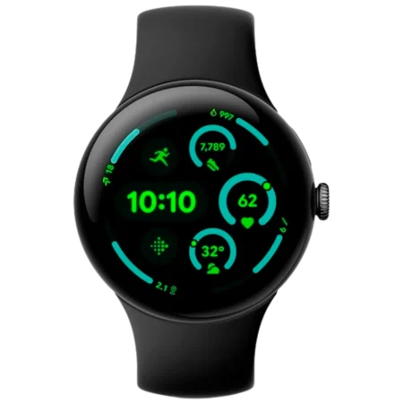 Google Pixel Watch 3 45 mm Schwarz