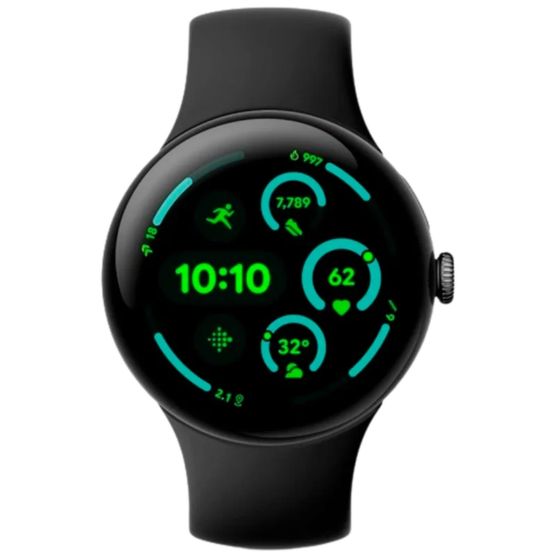 Google Pixel Watch 3 45 mm Schwarz