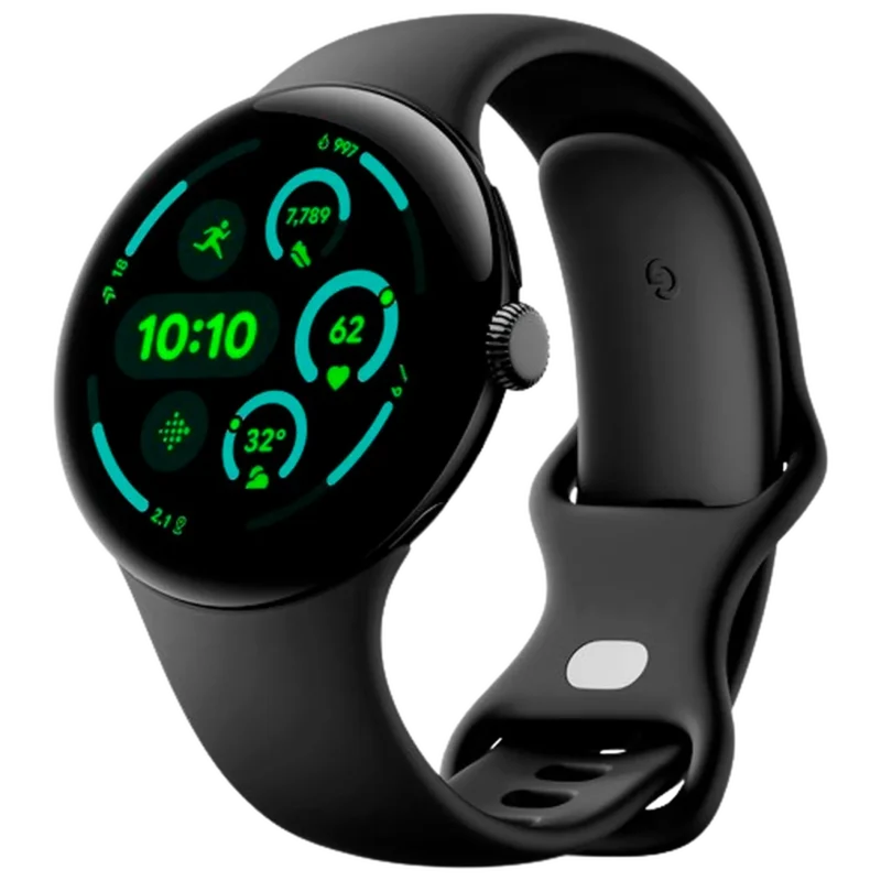Google Pixel Watch 3 45 mm Schwarz – Bild 2